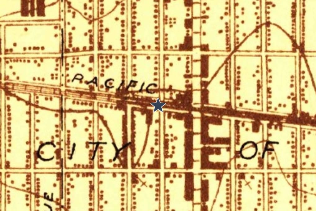 1923 topographic map