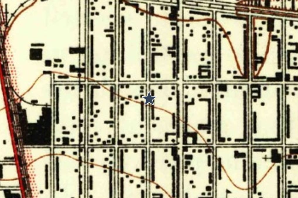 USGS topographic map, 1937