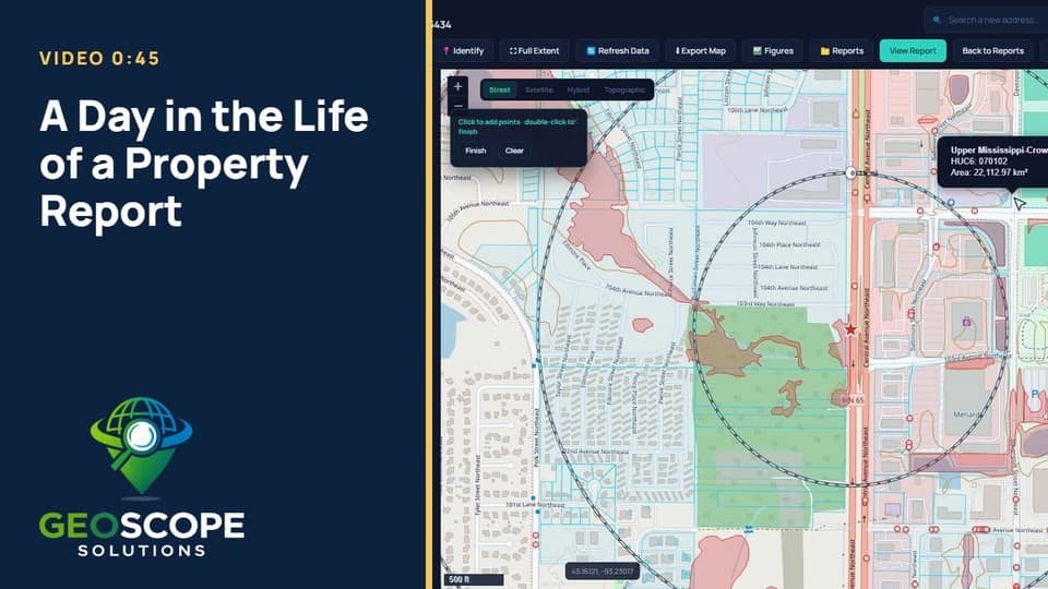 Video thumbnail: A Day in the Life of a Property Report