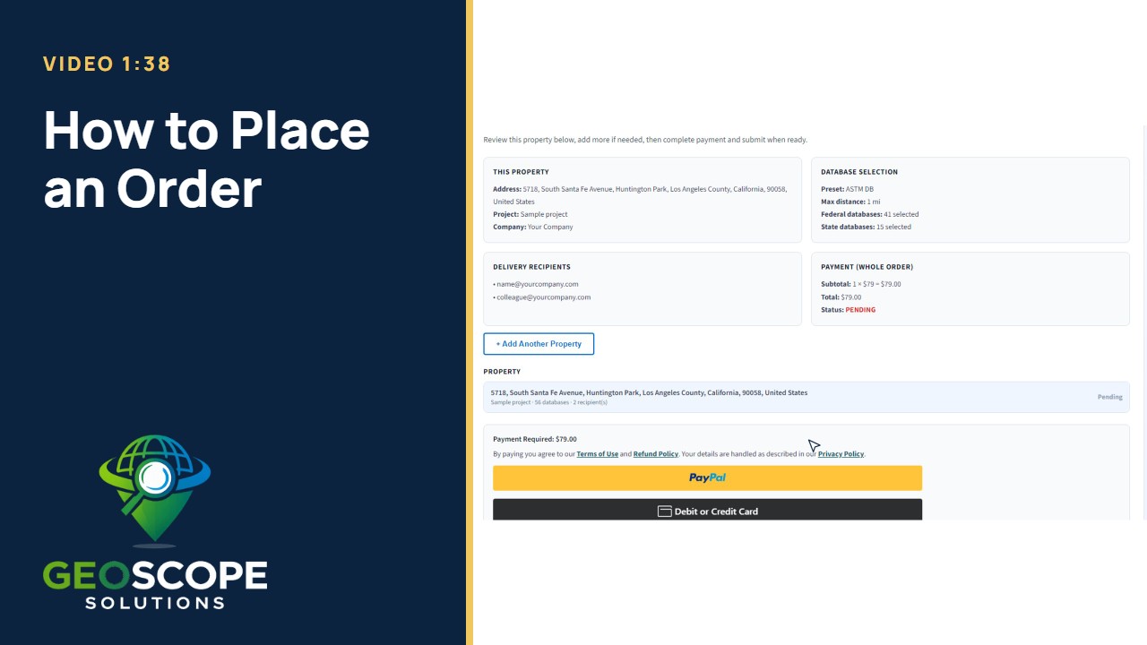 Video thumbnail: Watch how to place an order