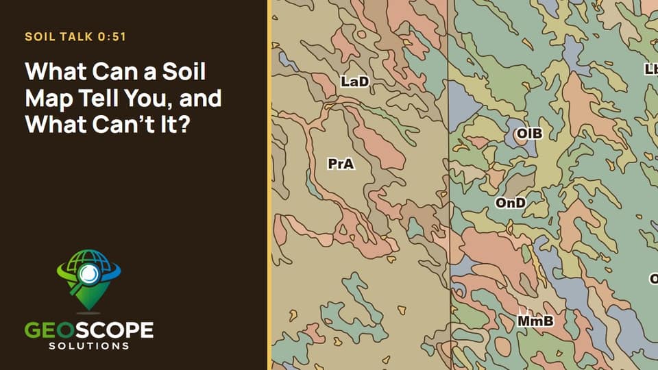 Video thumbnail: Soil Talk 5: What a Soil Map Can and Cannot Tell You