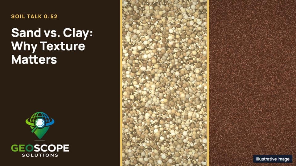 Video thumbnail: Soil Talk 7: Sand vs. Clay