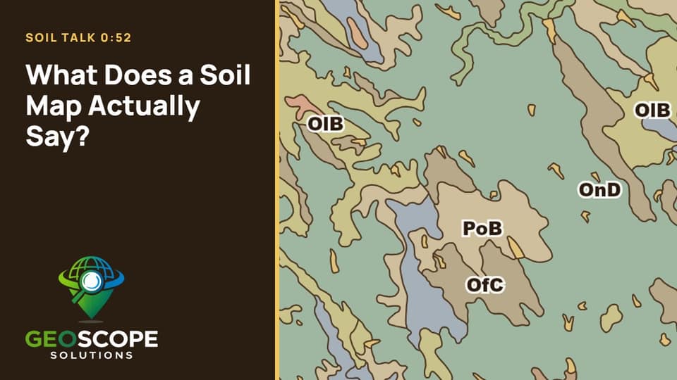 Video thumbnail: Soil Talk 9: What Does a Soil Map Actually Say?
